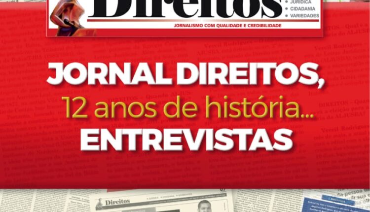 EDITORA LANÇA LIVRO COMEMORATIVO AO ANIVERSÁRIO DE 12 ANOS DO JORNAL  DIREITOS - Ipolitica